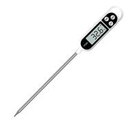 EUROXANTY Thermomètre de cuisine professionnel numérique | Thermomètre à barbecue | Aiguille en acier inoxydable | Mesure -50 à 300°C | Unités : ºC et F
