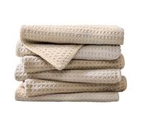 EURSPEUNG Chiffon Microfibre 6 pcs 30x30 cm Cuisine Voiture vitre (Kaki)