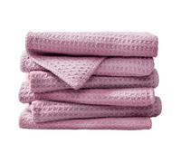 EURSPEUNG Chiffon Microfibre 6 pcs 30x30 cm Cuisine Voiture vitre (Rose)