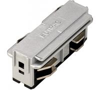 Eutrac 3 Phases Connecteur Longitudinal, Bus de données, gris - Accessoires pour barres conductrices triphasées