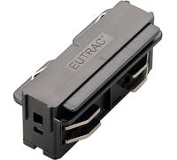 Eutrac 3 Phases Connecteur Longitudinal, électrique, noir - Accessoires pour barres conductrices triphasées