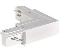 Eutrac 3 Phases L-Connecteur, bus de données, intérieur, blanc - Accessoires pour barres conductrices triphasées