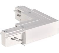 Eutrac 3 Phases L-Connecteur, intérieur, blanc - Accessoires pour barres conductrices triphasées
