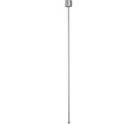 Eutrac 3 Phases Suspension Pendentif, 120cm, argent - Accessoires pour barres conductrices triphasées
