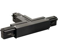 Eutrac 3 Phases T-Connecteur, intérieur droit, noir - Accessoires pour barres conductrices triphasées