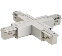 Eutrac 3 Phases X-Connecteur, gris - Accessoires pour barres conductrices triphasées