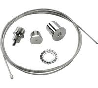 Eutrac SUSPENSION CÂBLE MÉTALLIQUE pour rail en saillie triphasé 230V - 3 phases électrique rail 230V