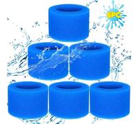 EUZLABBY Lot de 6 Cartouches éponge de Type VI, pour Filtre de Piscine Bestway, pour Filtre de Remplacement de Spa Bestway, Filtre de Type VI pour Piscine, pour Pompe de Filtre de Spa Lay-Z.