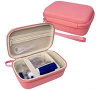 EVA Étui rigide 18 x 12 cm étanche pour appareil respirateur Boîte de rangement portable EVA pour résistant aux chocs avec poignée Violet Étanche 18 cm pour accessoires Sac de voyage compact EVA pour