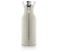 EVA SOLO Carafe de réfrigérateur 963,9 g | pour Boissons Chaudes et Froides | Verre Borosilicate Lavable au Lave-Vaisselle | Bec verseur en Acier Inoxydable et Silicone | Design et fonctionnalité