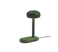 Eva Solo Lampe de table Emendo avec chargeur Qi Emerald green