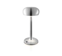 Lampe de table sans fil EMENDO 29 cm, LED, chromé, Eva Solo