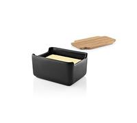 Eva Solo Beurrier avec couvercle en chêne Nordic kitchen 10x15 cm Noir