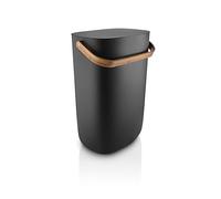 EVA SOLO Poubelle de recyclage Reflect de 33 l - Poubelle de grand format pour séparer et recycler efficacement - Équilibre automatique intelligent du couvercle - Noir