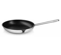 Eva Solo Stainless steel poêle à frire - 28 cm - Slip-Let® revêtement anti-adhésif
