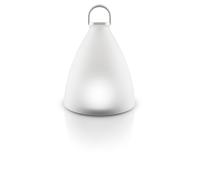 Eva Solo SunLight Bell, Lampe solaire, Lampe solaire, Lampe de table, Lampe de balcon, Verre givré/aluminium/plastique, Grand, 571328