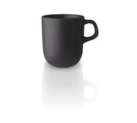 EVA SOLO | Tasse à café de Cuisine Nordique | Tasse en céramique de 14 oz / 40 cl | Passe au Lave-Vaisselle et au Micro-Ondes | Grès Noir | Design Danois, fonctionnalité et qualité | Noir
