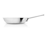 Eva Trio - Poêle à frire Slip-Let Laser Titanium - En acier inoxydable - 20 cm - Surface en titane laser offrant une combinaison de Slip-Let, de résistance à l'abrasion et de durabilité - Acier poli