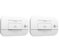 EVACUATE - Détecteur de monoxyde de Carbone NF autonomie 3 Ans (Lot de 2)