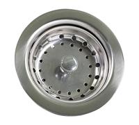 Évacuation d'évier de cuisine - Passoire d'évier de cuisine en acier inoxydable, ensemble de vidange amovible anti-obstruction pour les déchets des restes de drainage des aliments, bar à domicile