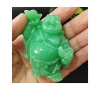 EVANEM Argent Brillant Maitreya Sculpture DE LA Station DE Bouddha LIGING, for GARDING Home DÉCORATION des ORNAUX Jade Jade Figurines Bouddha