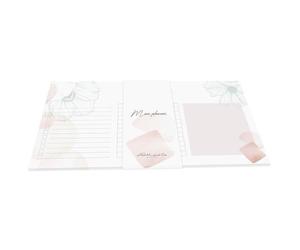 Evanescence, Mini planner 24x12 cm, 50 feuillets imprimés détachables - Multicolore