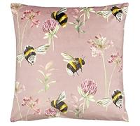 Evans Lichfield Country Bee Garden Coussin Garni de Plumes Polyester chiné