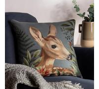 Evans Lichfield Coussin Garni de Plumes d'aquarelle Faon de forêt