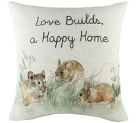 Evans Lichfield Hedgerow Coussin rembourré en Plumes Motif Souris Aquarelle