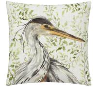 Evans Lichfield Shugborough Housse de Coussin à Chevrons Motif héron