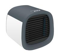 Evapolar evaCHILL Rafraichisseur d’Air Humidificateur Personnel à Évaporation - Ventilateur Portable Silencieux pour Maison, Bureau, Voyage - Connectique USB et Lumière LED Intégrée - Gris Small