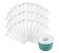 EVBOTGEE Lot de 30 chaussettes skimmer de piscine, chaussettes filtrantes pour skimmer, étang, nettoyage de la saleté et des feuilles pour piscine, filtre à tamis