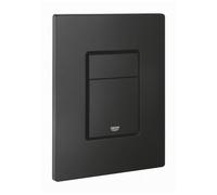 Even Plaque de commande double touche, Technologie anti-empreintes, Noir mat
