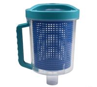 Evenoonest Bac à feuilles de piscine en ligne, piège transparent avec poignée pour Pentair R211084 pour hayward W560 pour Zodiac W26705 Outil attrape-feuilles