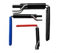 Evenoonest Lot de 3 pièces d'installation de joints d'huile en forme de U | Outil d'actionnement hydraulique en acier au chrome vanadium pour tige de piston, kit multi-tailles 22-165 mm avec poignée