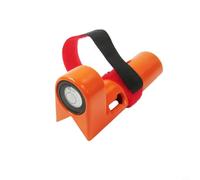 Evenoonest Niveau à bulle de nivellement, sangle réglable | Fiole de rechange, métal, 3 x 2,7 x 3 cm, noir/orange, sangle réglable, arpentage, visibilité claire, 1 pièce