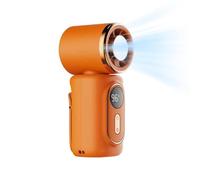 Éventail à main portable - Petit outil de ventilation avec rotation à 180° | Ventilateur portable manuel avec charge USB, pour et adultes, voyage, voiture, conduite, camping, plage, extérieur