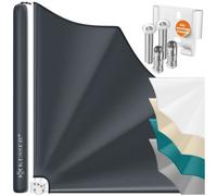 Éventail de balcon rabattable - KESSER - Anthracite - 140x140 cm déplié - Résistant aux UV et intempéries