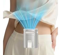 Éventail de chemise à clipser sur la ceinture et le pantalon - Éventails portables personnalisés qui soufflent de l'air froid, rechargeable par USB, refroidisseur à col rond AC, produits de