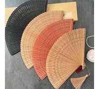 Éventail pliable bohème, éventail de danse pliable vintage fait main, éventail rafraîchissant pour invités de mariage, accessoire portable de performance, fête d'été, cadeau de mariage idéal, décorati