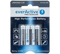 everActive AAA Lot de 48 Piles alcalines Pro Micro LR03 R03 1,5 V Haute Performance 10 Ans de durabilité 48 pièces - sous Blister