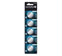 Everactive CR2450 Lithium-Batterie (5 pcs, CR2450, 600 mAh), Batteries + piles
