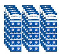 everActive Lot de 200 Piles AG10 1,5 V alcalines Mini G10 LR1130 LR54 - Durée de Vie de 5 Ans - 20 Cartes Blister