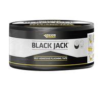 Everbuild Evbflas075EVBFLAS075 75 mm x 10 m Black Jack Ruban adhésif de fixation Noir Jack Flash Trade de fixation Colle P75 mm x 10 m, EVBFLAS150