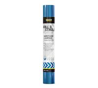 Everbuild Protecteur de surface rigide Roll and Stroll | Protecteur de sol autocollant, bleu, 600 mm x 25 m