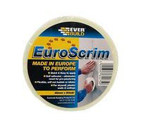Everbuild - Ruban auto-adhésif EUROSCRIM (4.8cm x 90m) (Transparent)