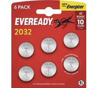 Eveready Pile bouton CR 2032 3 V 6 pc(s) E304439600