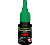 EVERGLUE Colle instantanée épaisse à haute viscosité pour un collage précis et des réparations rapides - Extra forte - Séchage rapide - Sans gouttes - 20 g - Transparent