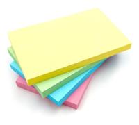 Evergreen Goods Ltd 12 Blocs De Notes Autocollantes Amovibles Pastel76 Mmx127 Mm 3x 5 100 Feuilles Par BlocCouleurs Assorties : Jaune,Rose,Vert,BleuRappels Jot,Listes De Contrôle,