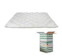 EVERGREENWEB- Surmatelas 120x190 cm memoire de Forme orthopédique pour lit H 7 cm futon avec Housse en Bamboo Protection hypoallergénique Topper Viscose élastique Epaisseur sur-Matelas DREAME Bamboo